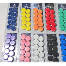 JM Round Colorful Metal Magnetic Home Decoration Whiteboard Button